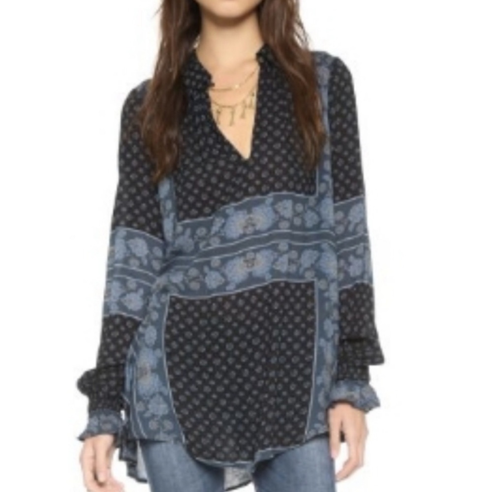 Free People Changing Times Tunic Sz M